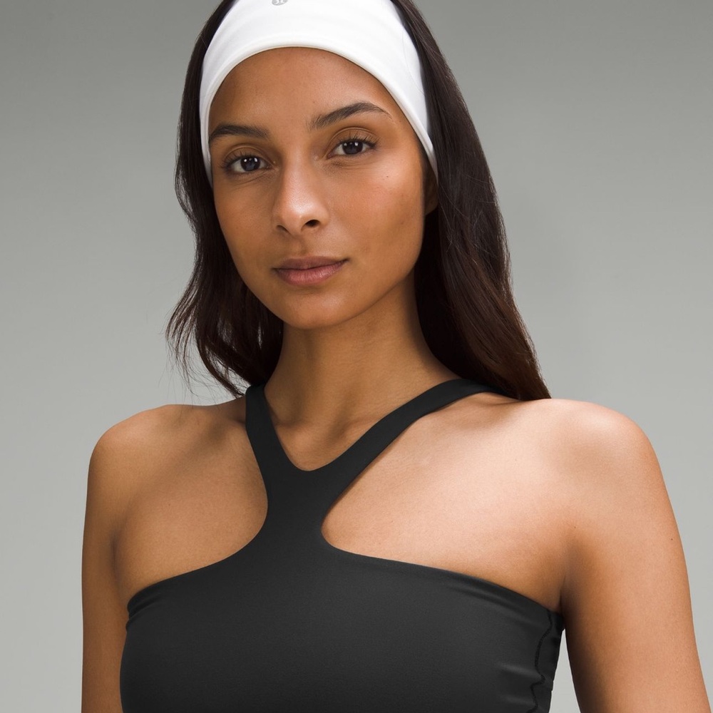 lululemon athletica Black High-Neck Cutout Sports Bra